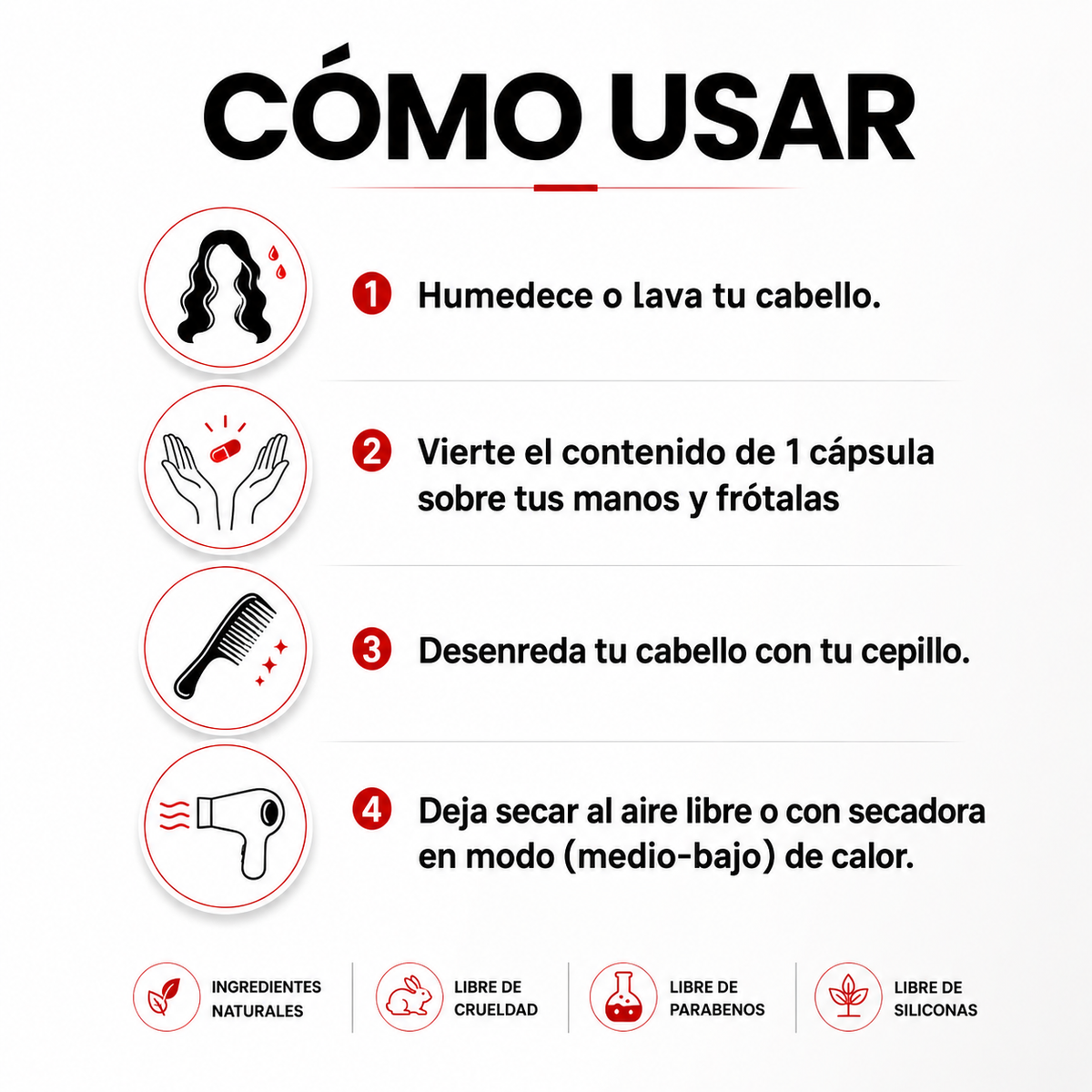 Capsulas Vitaminas Para Cabello Hair