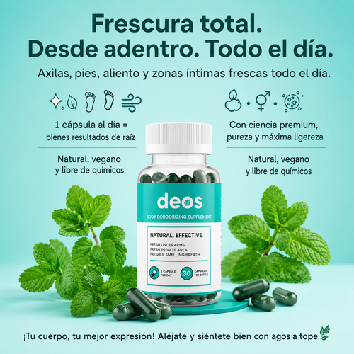 Deos Suplemento Elimina Mal Olor 30 Caps